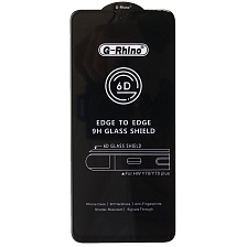 Защитное стекло 6D G-Rhino для HUAWEI Nova Y70, Nova Y71, Honor X7, Honor X7a, Honor X7a Plus, Realme C51, Realme C53, цвет окантовки черный