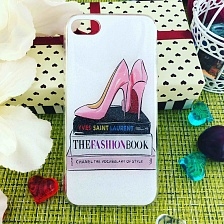 Чехол накладка для APPLE iPhone 7, 8, силикон, рисунок YVES SAINT LAURENT.