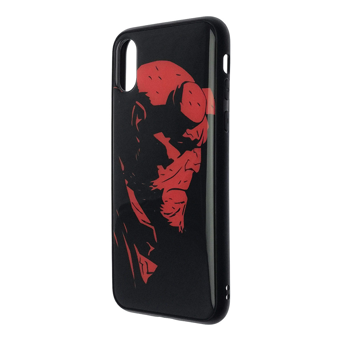 Чехол накладка для APPLE iPhone X, iPhone XS, силикон, глянцевый, рисунок Hellboy