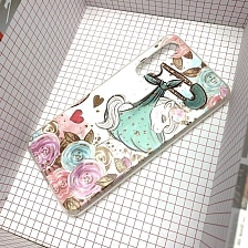 Чехол накладка для HUAWEI HONOR 20 YAL-L21, силикон, рисунок Единорог.