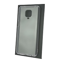 Чехол накладка TPU CASE для XIAOMI Redmi Note 9 Pro, Redmi Note 9S, силикон, цвет прозрачный