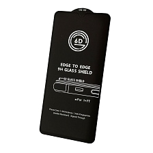 Защитное стекло 6D G-Rhino для OnePlus 7T 2019, цвет окантовки черный