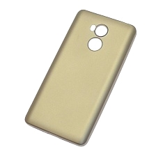 Чехол накладка J-Case THIN для XIAOMI Redmi 4 Pro, силикон, цвет золотистый.