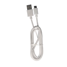 Кабель REALM Micro USB, 2.4A, длина 1 метр, цвет белый