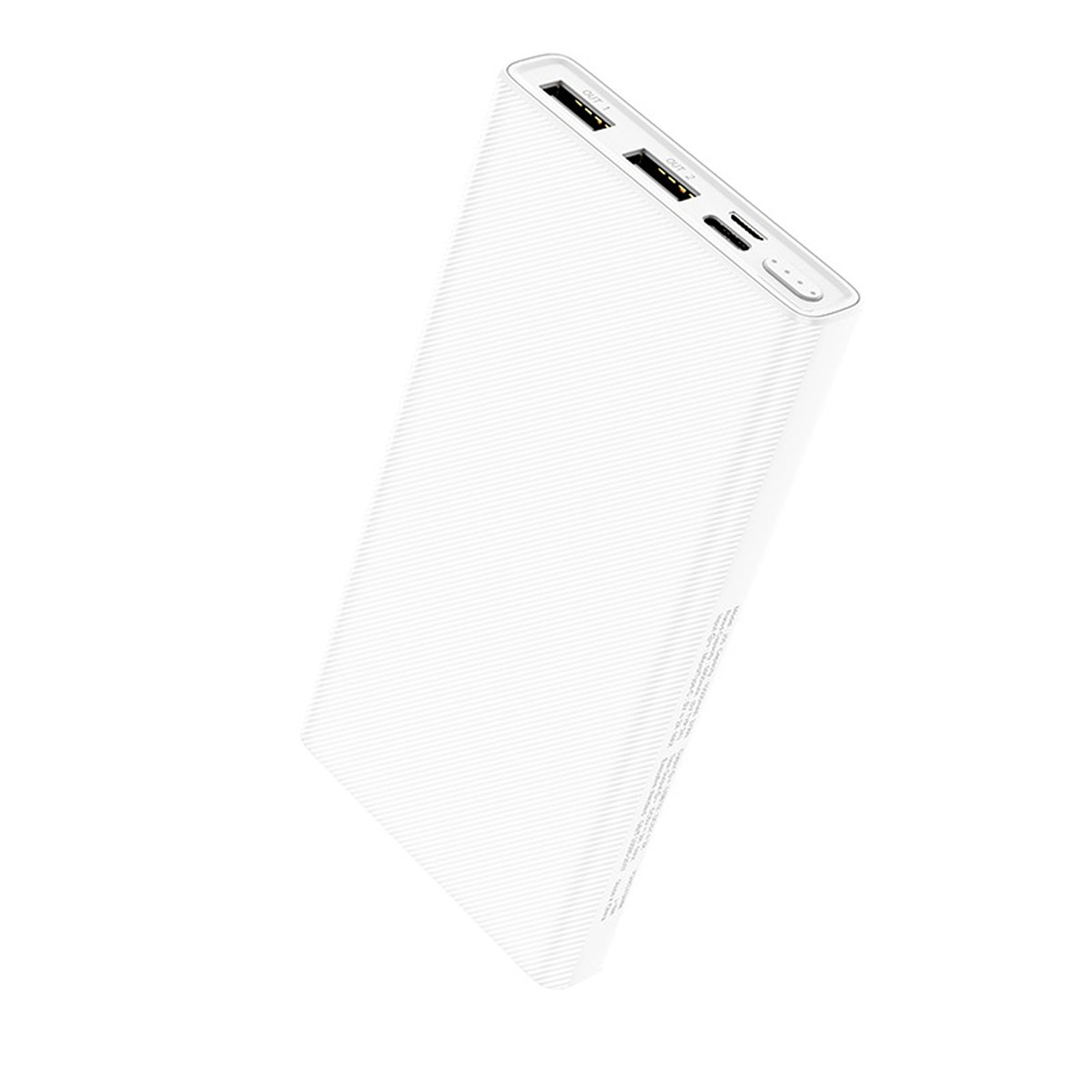 Внешний портативный аккумулятор, Power Bank HOCO J55 Neoteric, 10000 mAh, цвет белый