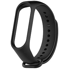 Ремешок на запястье, браслет для XIAOMI Mi Band 3, 4, силикон, цвет черный