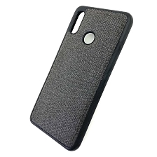 Чехол накладка для HUAWEI P Smart, Honor 10 Lite, силикон, под джинс, цвет черный
