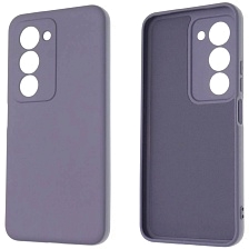 Чехол накладка NANO для XIAOMI Redmi 15 4G, защита камеры, силикон, бархат, цвет космический серый