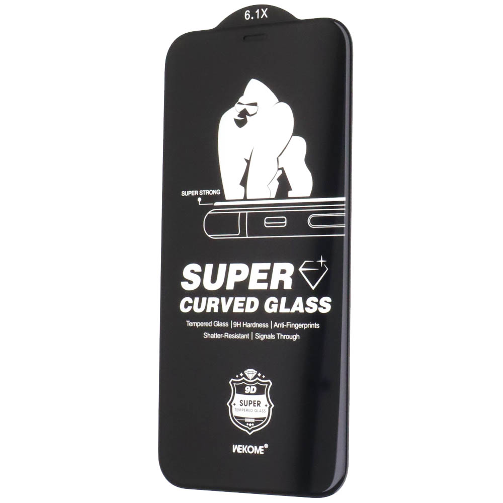 Защитное стекло KINGKONG WTP-091 для APPLE iPhone 12 (6.1"), iPhone 12 Pro (6.1"), цвет окантовки черный