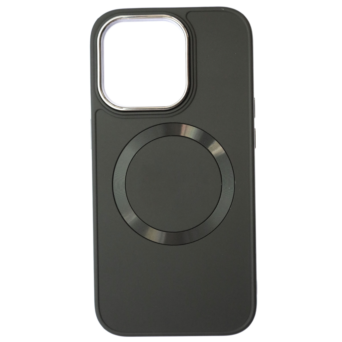 Чехол накладка с поддержкой MagSafe для APPLE iPhone 14 Pro (6.1"), силикон, пластик, цвет черный