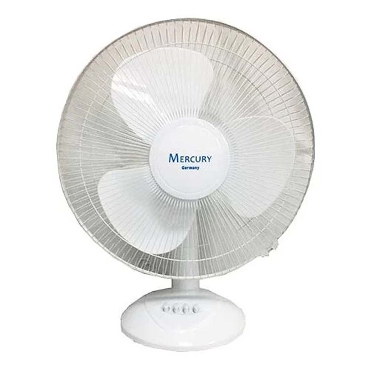Вентилятор настольный Mercury MC-7007, 25W, 27см, цвет белый | Последняя цена