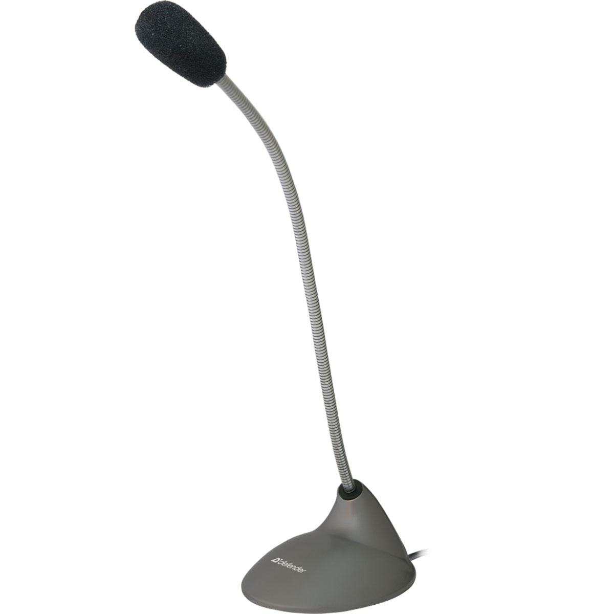 Микрофон компьютерный DEFENDER MIC-111, кабель 1.5 метра, цвет серый