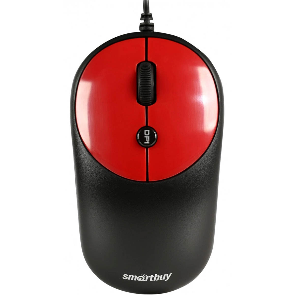 Мышь проводная оптическая Smartbuy ONE SBM-382, USB, цвет черно красный