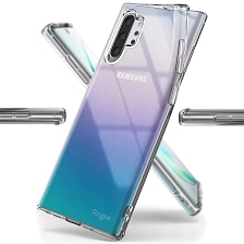 Чехол накладка TPU CASE для SAMSUNG Galaxy Note 10 Plus (SM-N975), силикон, цвет прозрачный