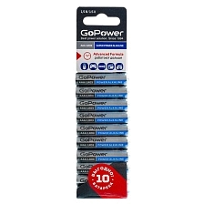 Батарейка GoPower LR03 AAA BL10 Alkaline 1.5V