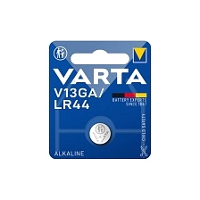 Батарейка VARTA ELECTRONICS G13, LR1154, LR44, 357A, A76 BL1 Alkaline 1.5V Батарейка VARTA ELECTRONICS G13, LR1154, LR44, 357A, A76 BL1 Alkaline 1.5V