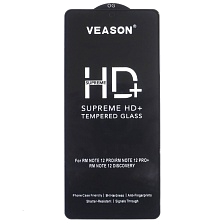 Защитное стекло VEASON HD+ для XIAOMI Redmi Note 12 Pro, XIAOMI POCO X5 Pro, цвет окантовки черный