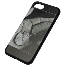 Чехол накладка для APPLE iPhone 7, iPhone 8, силикон, рисунок Медаль за отвагу