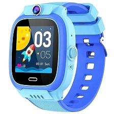Умные часы для детей Smart Baby Watch Y36, 4G, Wi-Fi, цвет синий