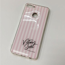 Чехол накладка для HUAWEI Y9 2018, силикон, рисунок Victoria's Secret
