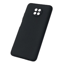 Чехол накладка SOFT TOUCH для XIAOMI Redmi Note 9T, силикон, матовый, цвет черный