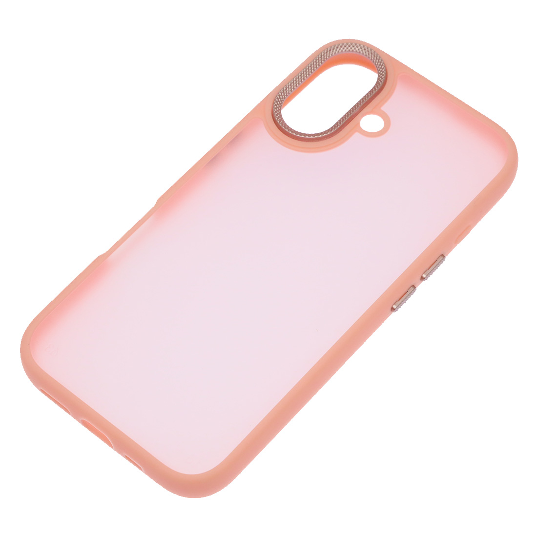 Чехол накладка для APPLE iPhone 16 (6.1"), силикон, пластик, цвет персиковый