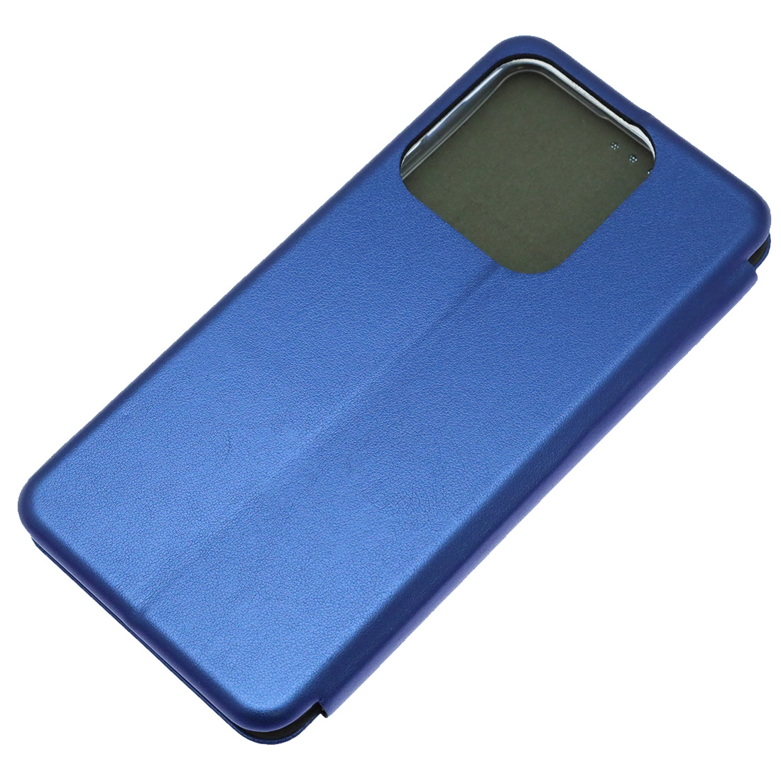 Чехол книжка STYLISH для Realme C61, C63, Note 60, Note 60X, экокожа, визитница, цвет синий