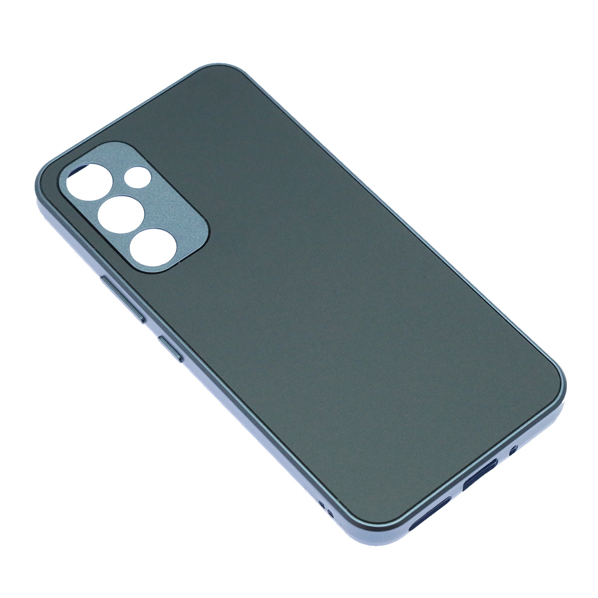Чехол накладка для SAMSUNG Galaxy A54 5G, защита камеры, силикон, пластик, цвет темно синий
