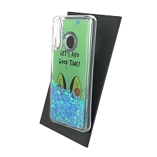 Чехол накладка TransFusion для HUAWEI Honor 20s, P30 Lite, Nova 4E, силикон, переливашка, рисунок Авокадо Lets Avo Good Time