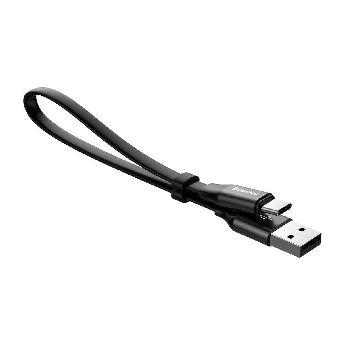 Кабель BASEUS CATMBJ-01 USB Type C, 2A, длина 0.23 метра, цвет черный