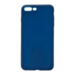 Чехол накладка для APPLE iPhone 7, 8, силикон, цвет синий.