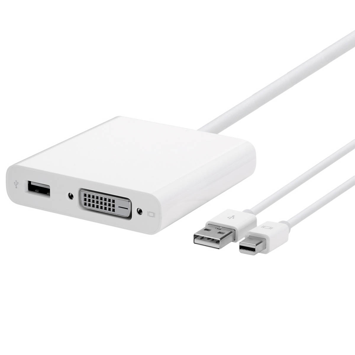 Адаптер, переходник mini DisplayPort - DVI-D MB571Z для APPLE, цвет белый