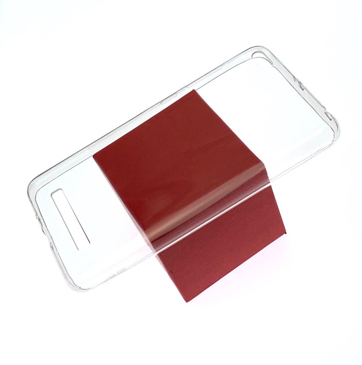 Чехол накладка для XIAOMI REDMI 4A, силикон, цвет прозрачный.
