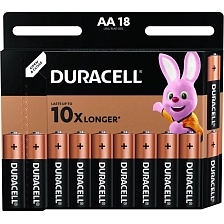 Батарейка DURACELL Basic LR6 AA BL18 Alkaline 1.5V Батарейка DURACELL Basic LR6 AA BL18 Alkaline 1.5V