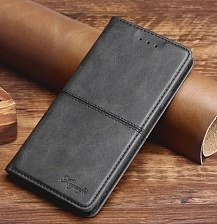 Чехол книжка KF для Xiaomi Redmi Note 15 4G (5G), POCO M8 5G, защита камеры, цвет черный