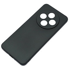 Чехол накладка для XIAOMI Redmi 14C, POCO C75, защита камеры, силикон, цвет черный