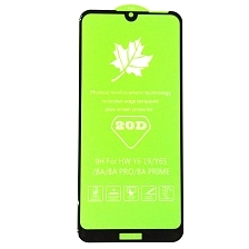 Защитное стекло 20D для HUAWEI Honor 8A (JAT-LX1), Y6 2019 (MRD-LX1F), Y6s, цвет окантовки черный Защитное стекло 20D для HUAWEI Honor 8A (JAT-LX1), Y6 2019 (MRD-LX1F), Y6s, цвет окантовки черный
