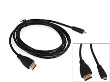 Кабель HDMI - microHDMI (1.8 м.) Oxion (OX-MHL2.0).