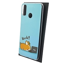 Чехол накладка Vinil для HUAWEI Honor 9X Lite (JSN-L21), силикон, рисунок Work
