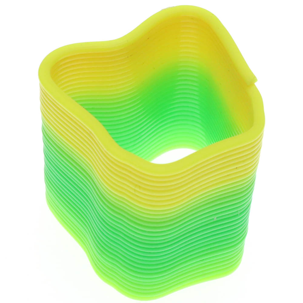 Игрушка пружинка антистресс, форма бабочки, размер 3.4 см x 3.4 см