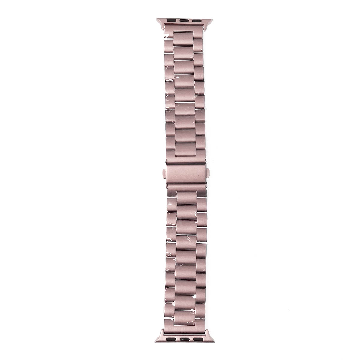 Ремешок для Apple Watch 38-40 mm, нержавеющая сталь, цвет розовый