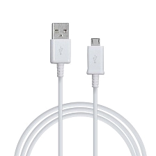 Кабель Micro USB, Samsung CABLE, 3A, длина 1 метр, цвет белый