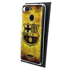Чехол накладка для XIAOMI Redmi 6, силикон, глянцевый, рисунок FCB