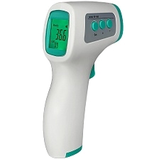 Бесконтактный инфракрасный (ИК) цифровой термометр Non Contact GP-300, цвет белый