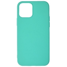 Чехол накладка Soft Touch для APPLE iPhone 12, iPhone 12 Pro (6.1"), силикон, цвет бирюзовый Чехол накладка Soft Touch для APPLE iPhone 12, iPhone 12 Pro (6.1"), силикон, цвет бирюзовый