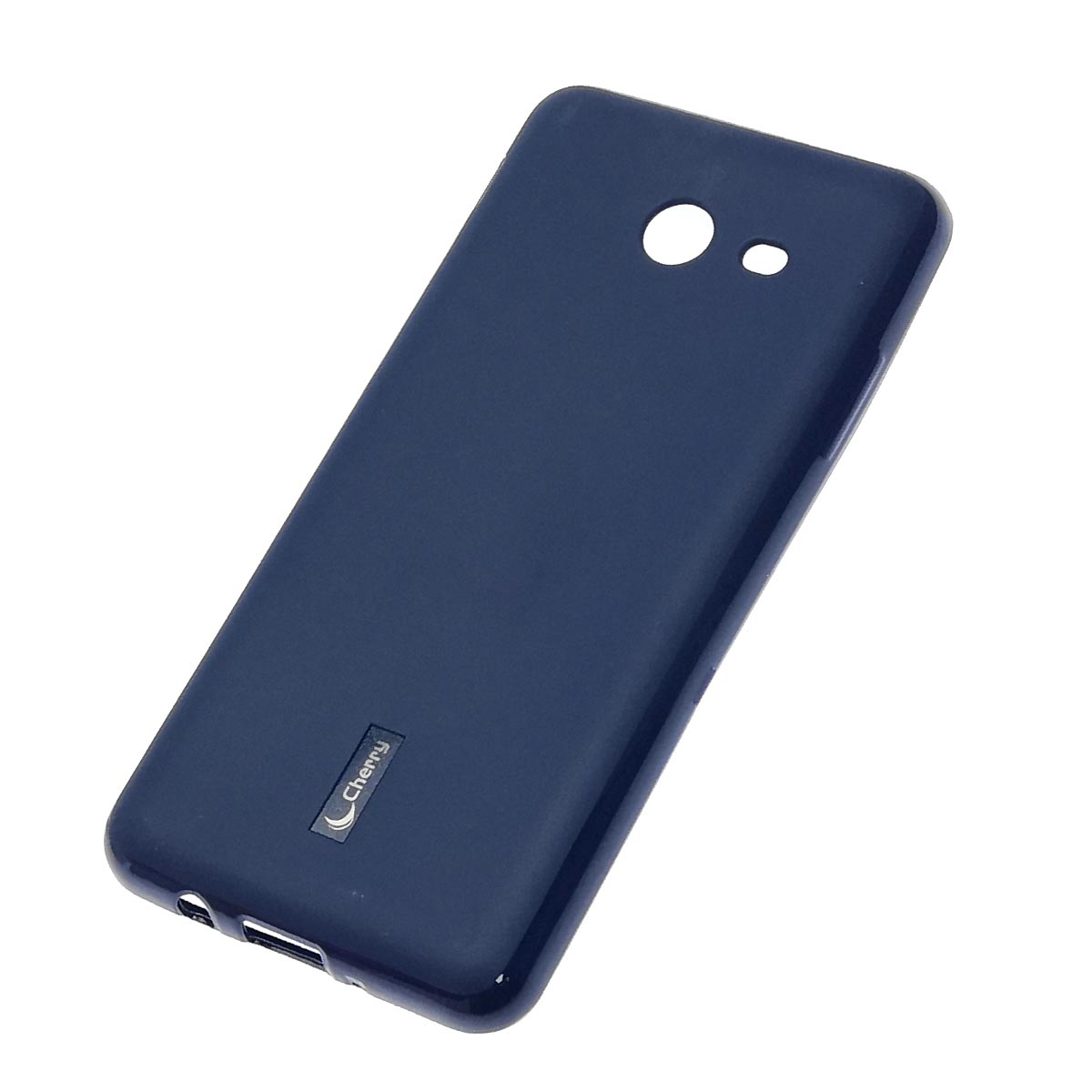 Чехол накладка Cherry для SAMSUNG Galaxy J5 Prime (SM-G570), силикон, цвет синий