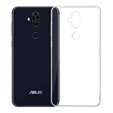 Чехол накладка для ASUS ZenFone 5 LITE ZC600KL, силикон, цвет прозрачный.