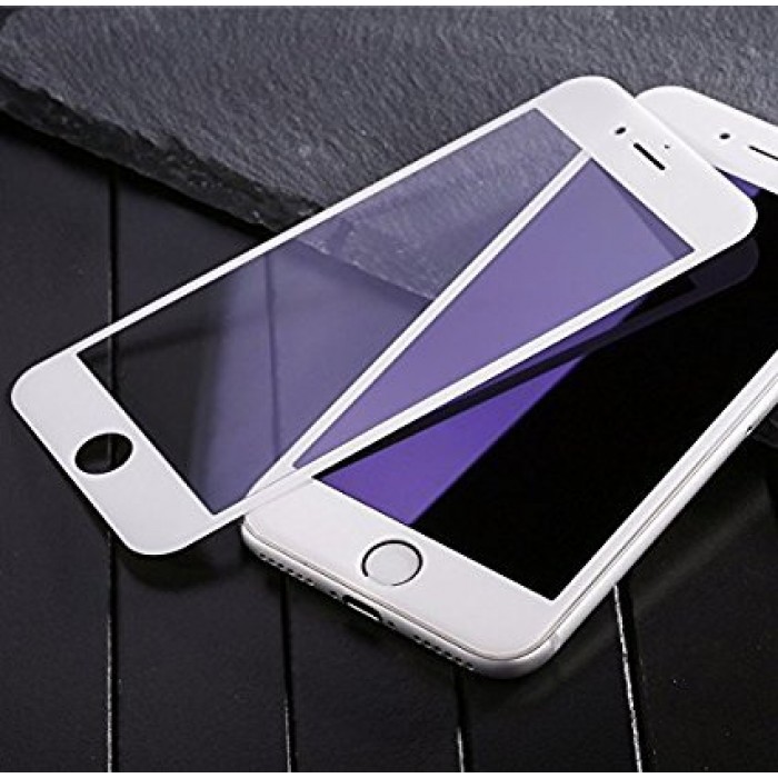 Защитное стекло Soft 3D для APPLE iPhone 7/8 plus (5.5") Anti-Blue олеофобное покрытие Baseus цвет Б.