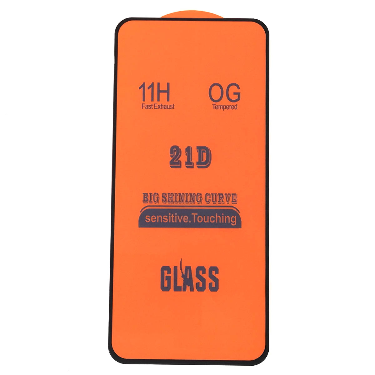 Защитное стекло 21D GLASS FULL GLUE для SAMSUNG Galaxy A53, цвет окантовки черный