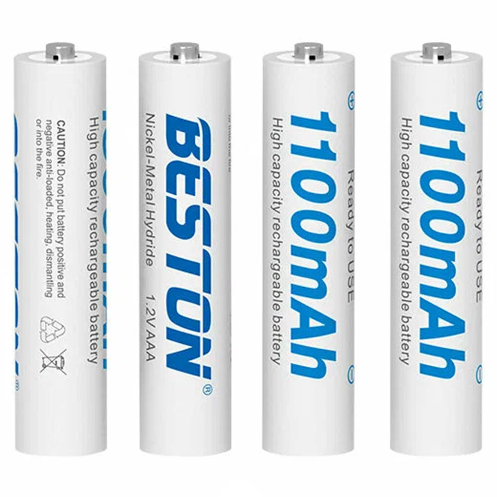 Аккумулятор BESTON BL4 AAA Ni-MH 1100 mAh, тип мизинчиковый (Продажа комплектом)